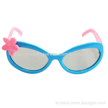 Passive 3D Cinema Glasses with Small Size for Children, Made in China